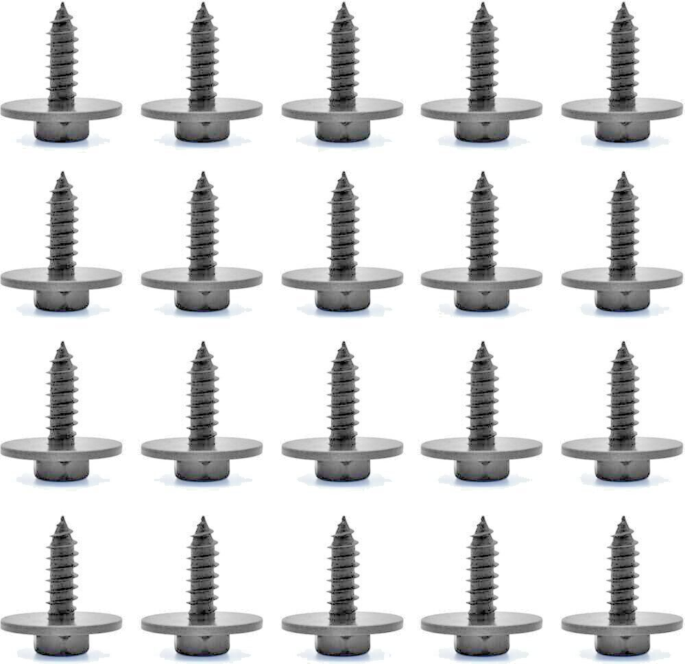BMW Under-tray Wheel Arch Bumper Mounting Hex Screw with Washer 07147129160 10pc8