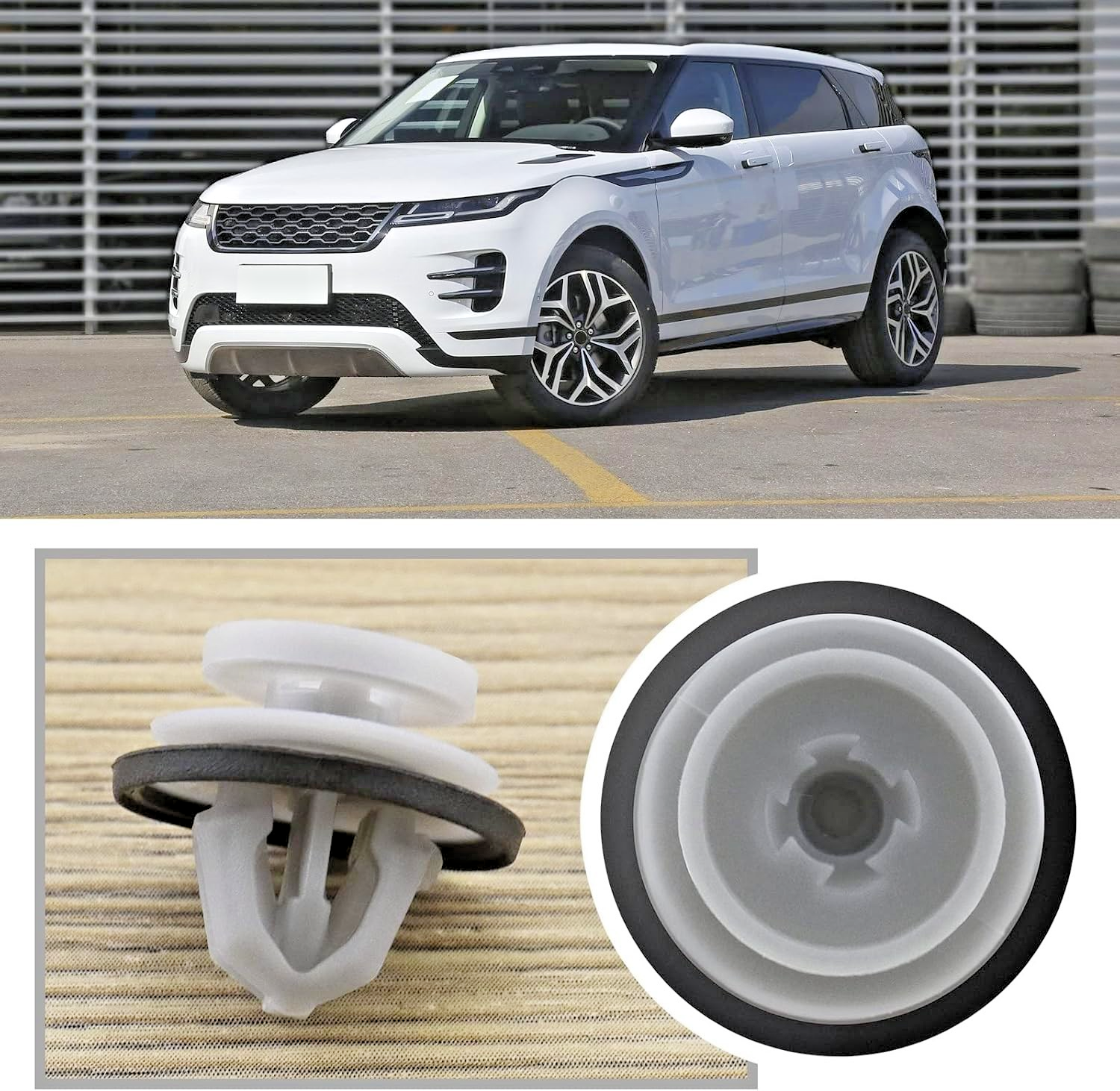 Land Rover Door & Body Trim Panel Fastener Clip fits Range Evoque & Defender #5.8