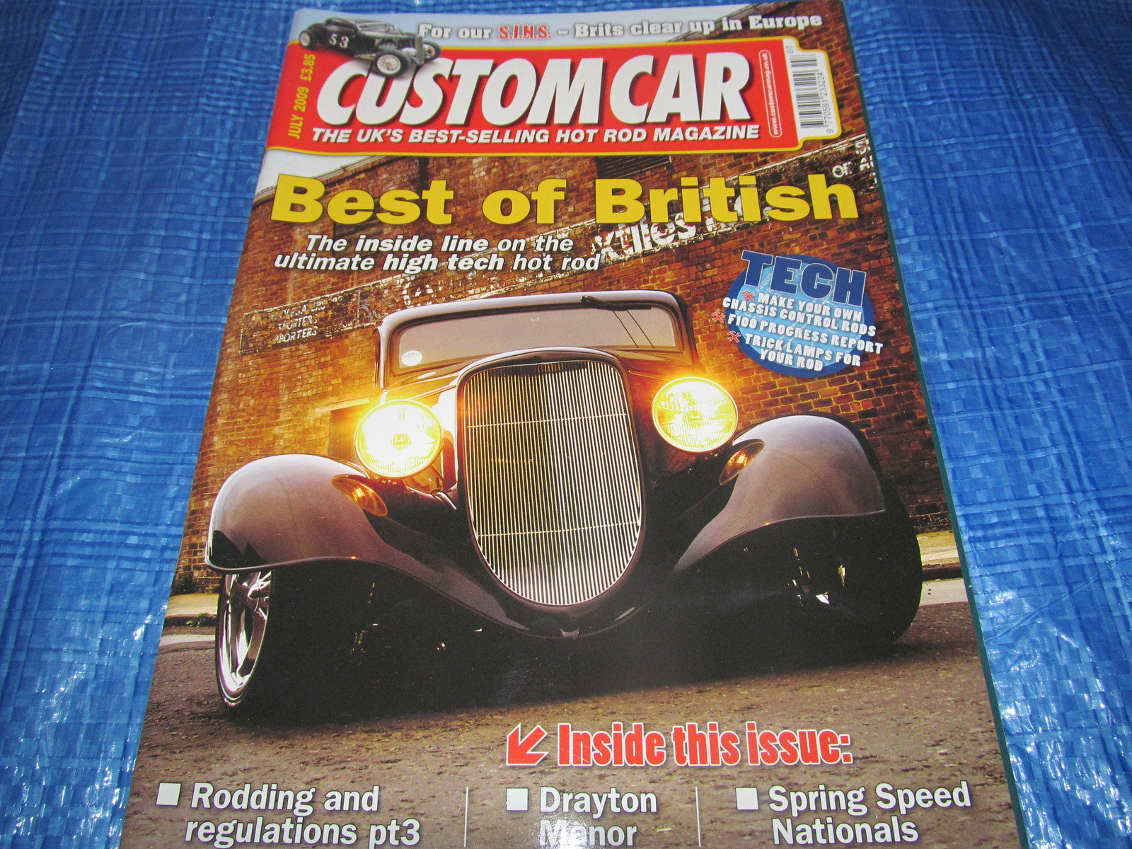 CUSTOM CAR MAGAZINE JULY 2009 /   #bk10
