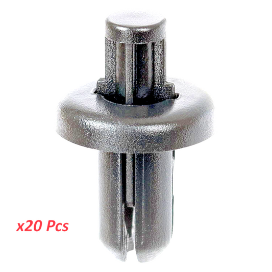 Motorbike Fairing Panel 5mm Plastic Rivet Trim Fix Clips x20 Honda Yamaha Suzuki0