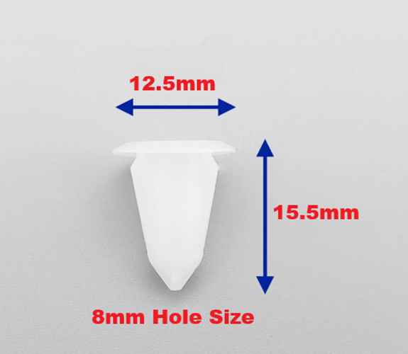 BMW Insulated Screw Grommet, Trim Panel Secure Mounting Clip Fastener 98 On  x203