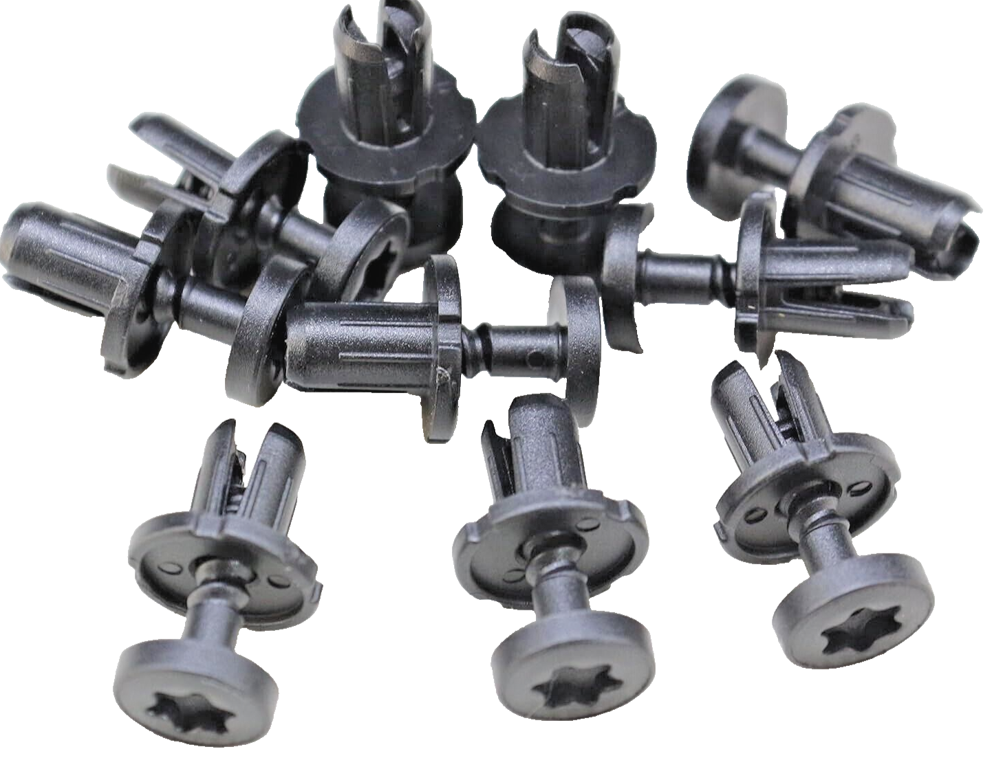 Mercedes Torx Head Plastic Screw Fit Trim Rivet x15 Pcs #A00099166405