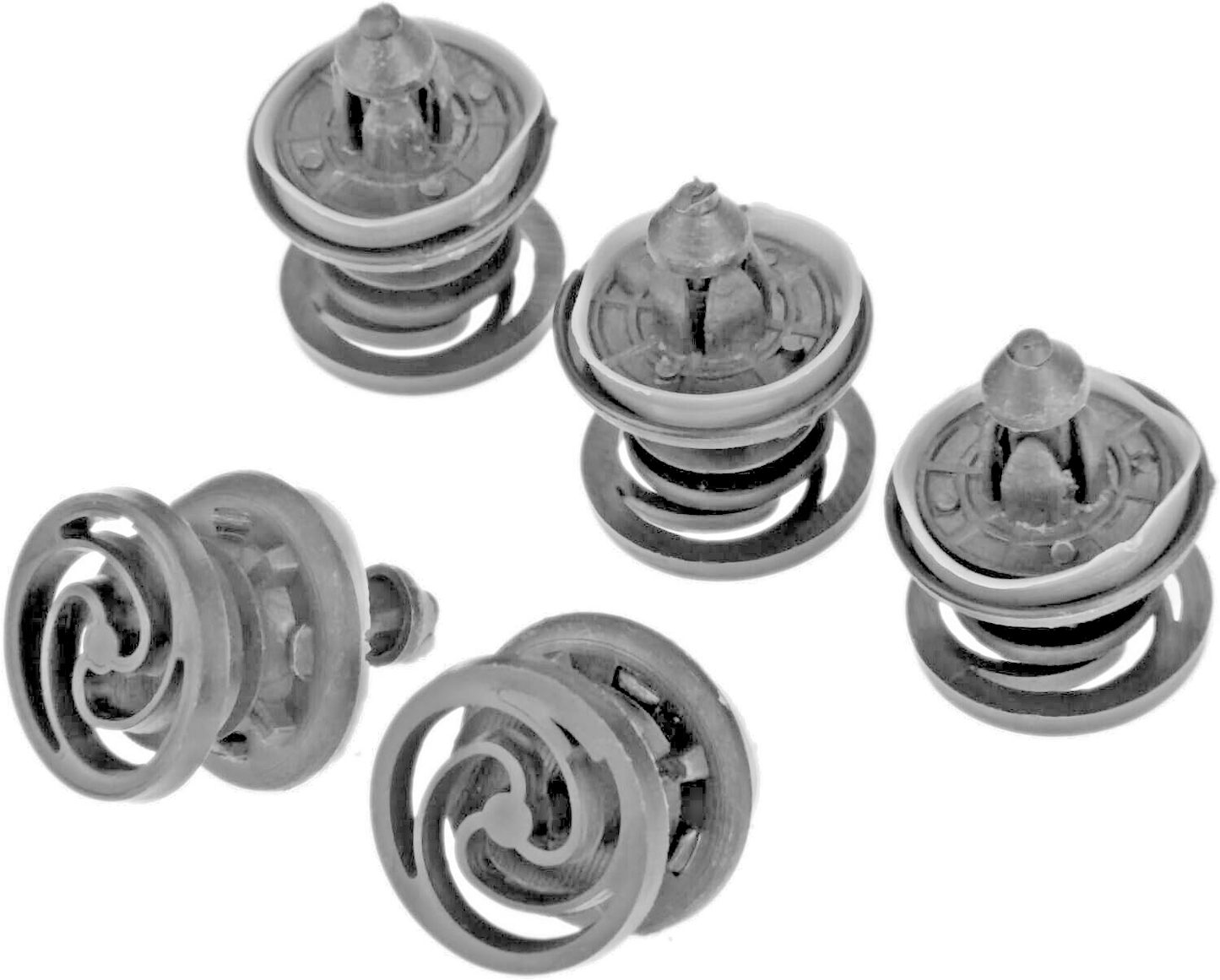 VW Interior Door Card Trim Panel Fastener Clips Sprung Head, x10 Pcs6