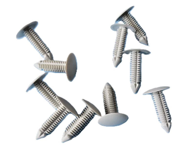 Land Rover Headlining Fir Tree Clips Grey - Defender, Discovery 2, P38 Range x510