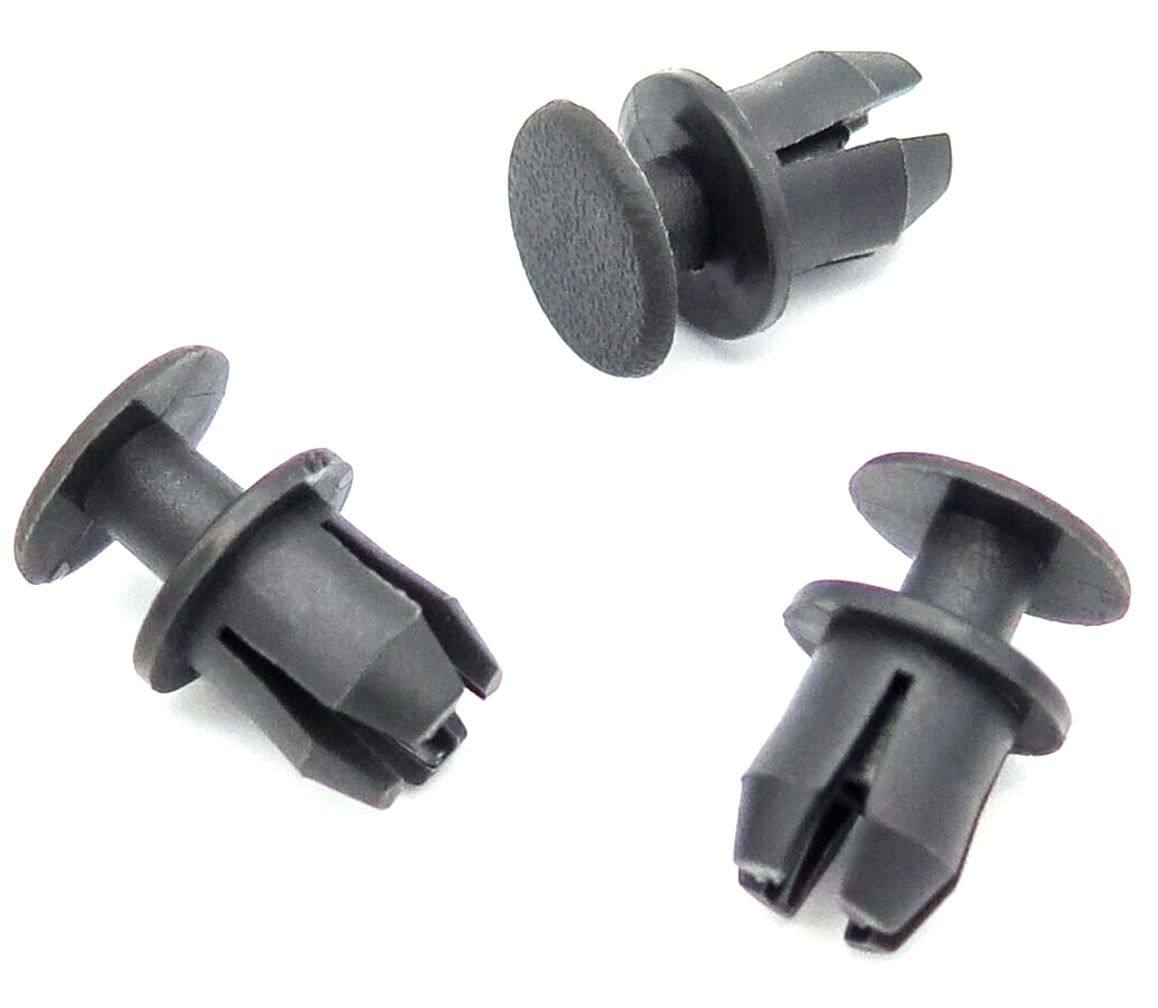 Mercedes Clips For Trim Body Panels Expanding Rivet Mounting Black Plastic - x154