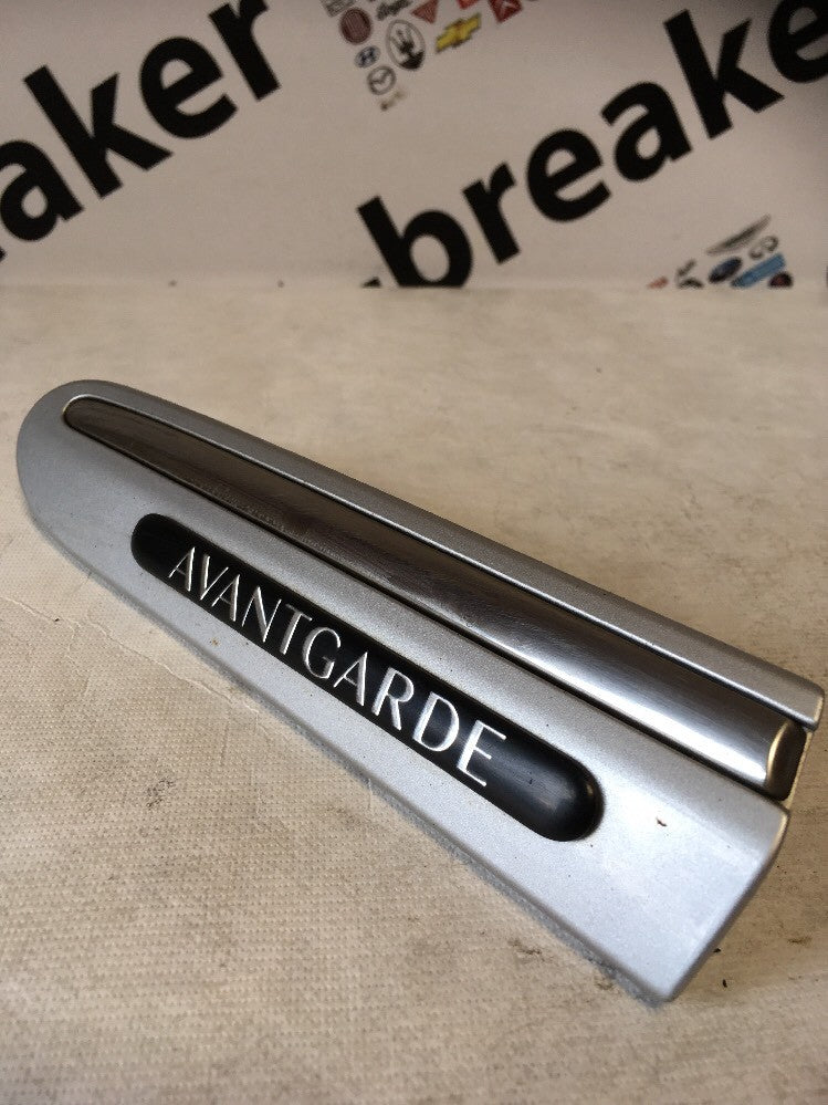 Silver Front Wing Trim Body Moulding Left Side From Mercedes C Class W203 00-052