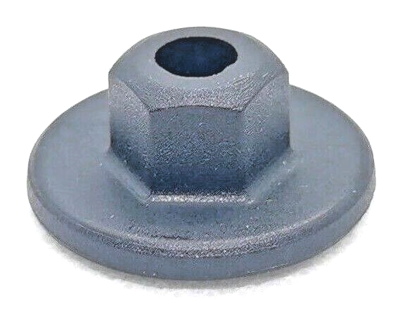 10mm Hex Head Plastic Flanged Nut x10 pcs Arch Liner Splash Guard Underbody Tray5