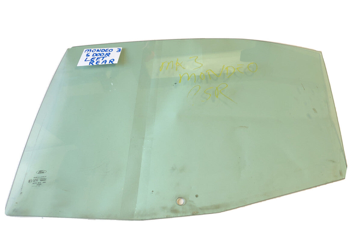 Ford Mondeo Mk3 5 Door Left Rear Door Window Glass0