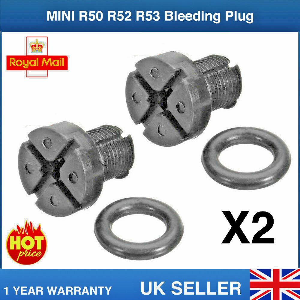 MINI R55 R56 R57 R60 VENT SCREW PLUG WATER HOSE BLEED BLEEDING COOLING SYSTEM0