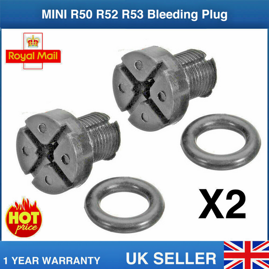 MINI R55 R56 R57 R60 VENT SCREW PLUG WATER HOSE BLEED BLEEDING COOLING SYSTEM0
