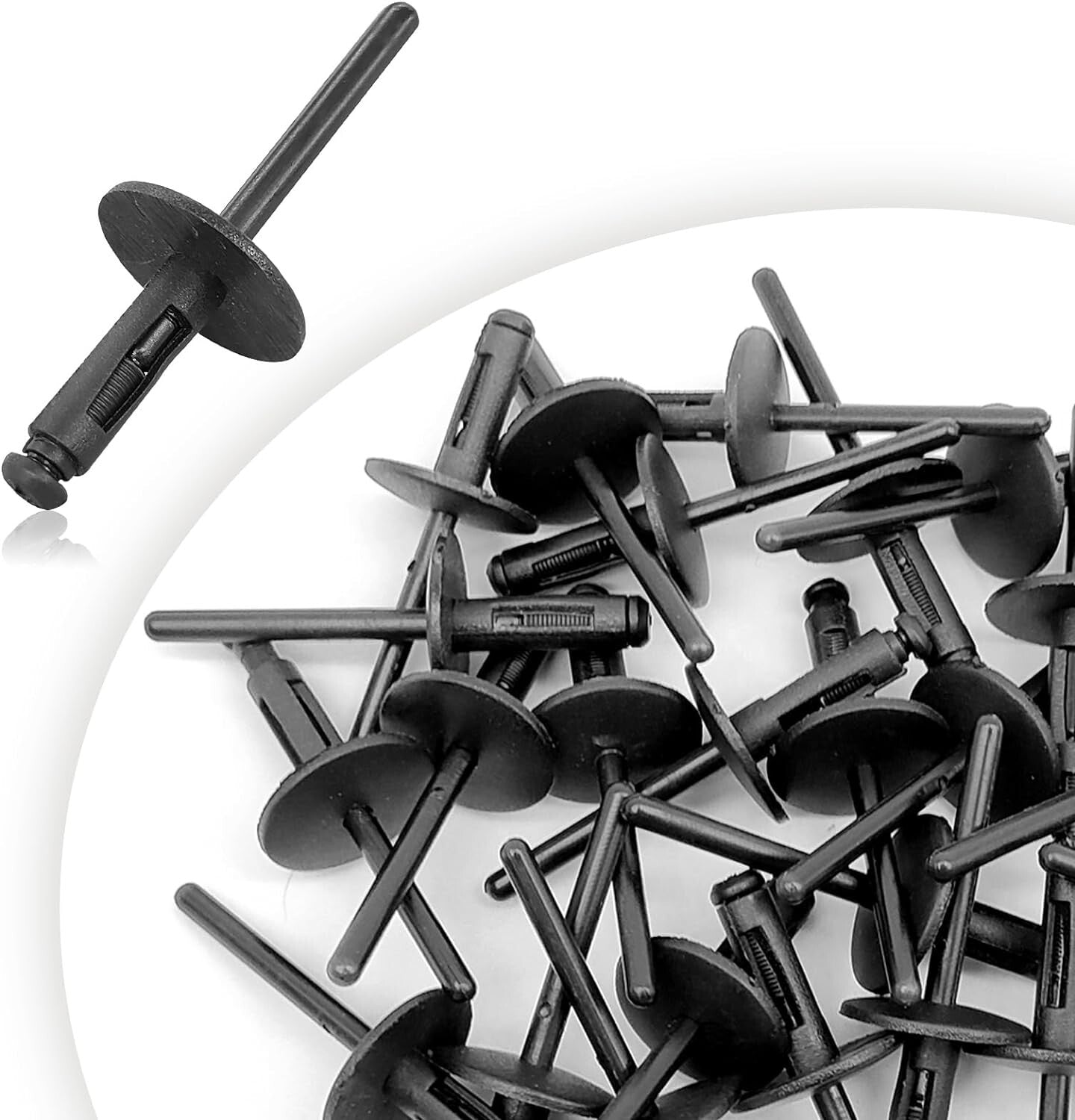 BMW X1 X2 X3 X4 X5 X6 F G Wheel Arch Flare Trim Clips 07147293278 Rivet 6mm x1010