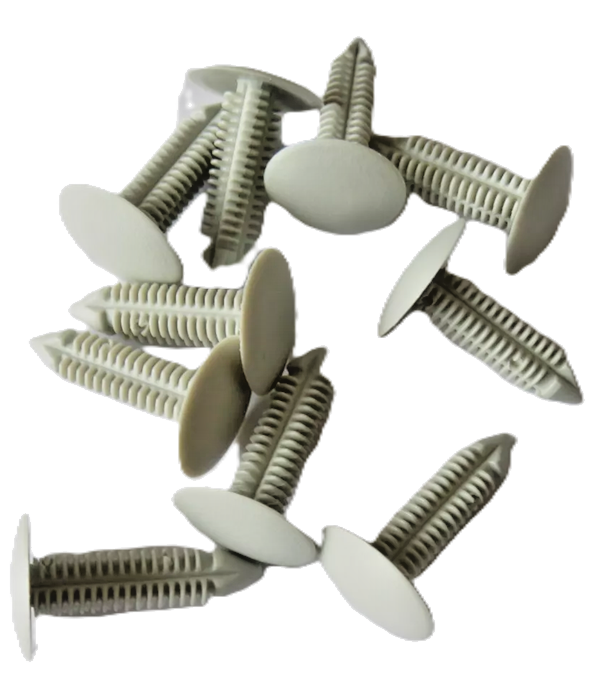 Land Rover Headlining Fir Tree Clips Grey - Defender, Discovery 2, P38 Range x511