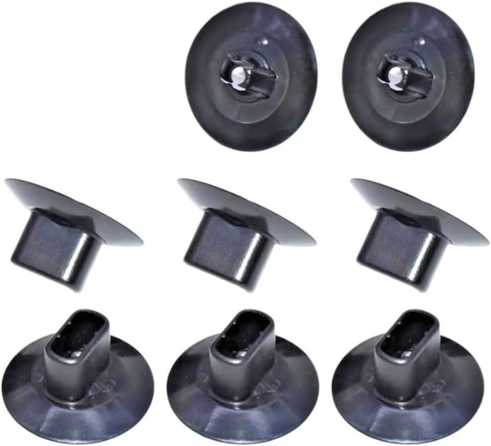 Renault Arch Liner Trim Stud Retaining Clip Black - Fits 02-2026 Models Pack #1519