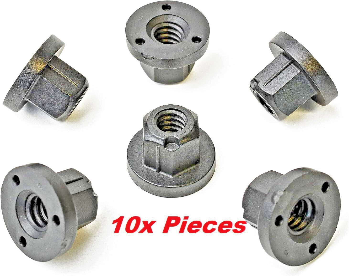 THREADED TRIM & BUMPER FIXING NUT VOLKSWAGEN N91018901 10PCS0