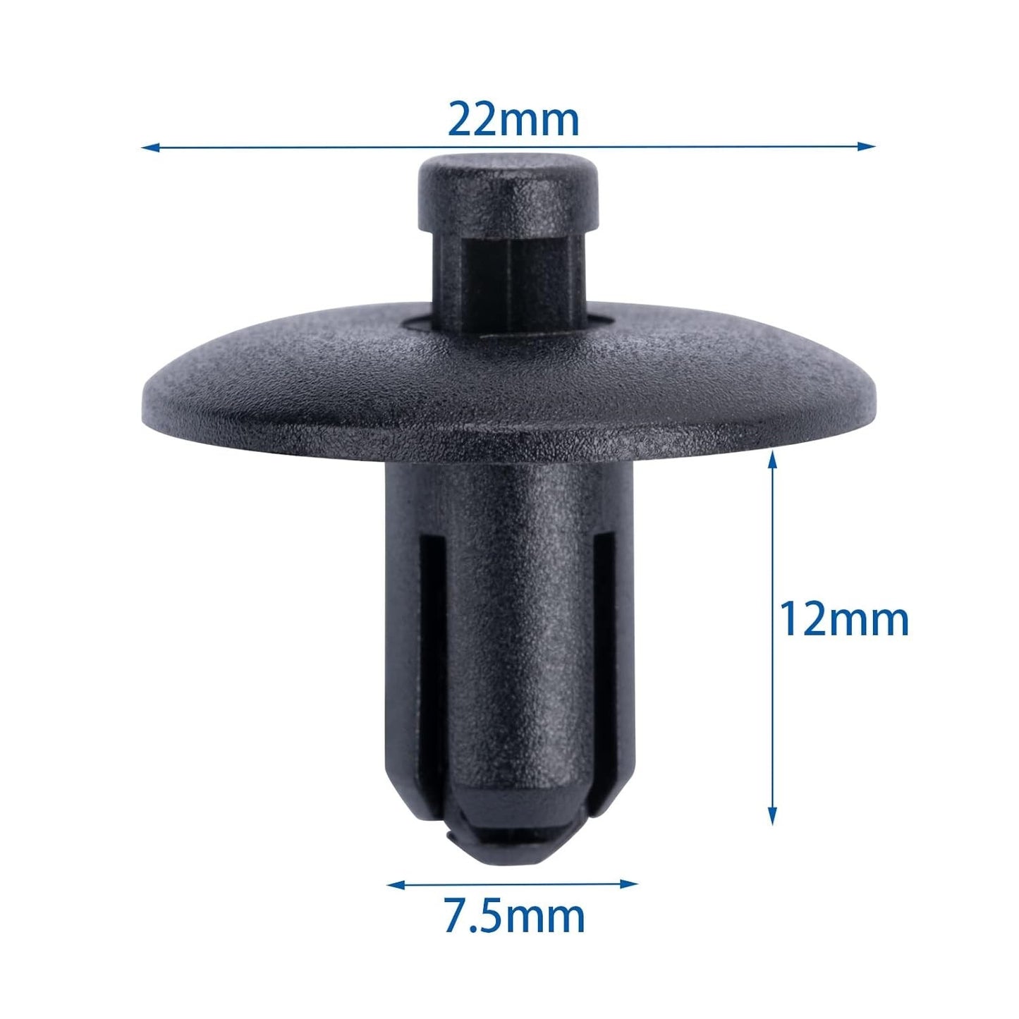 AUDI Push Fit Rivet Trim Clips x15 for A2 A4 A5 A8 Q3 Q5 Q7 Q8 TT # 4D08073002