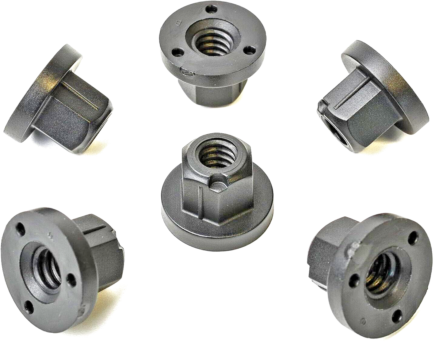 Plastic Lock Nut N91018901 for Audi Skoda Bumper & Body Trim Fastener Set of x107