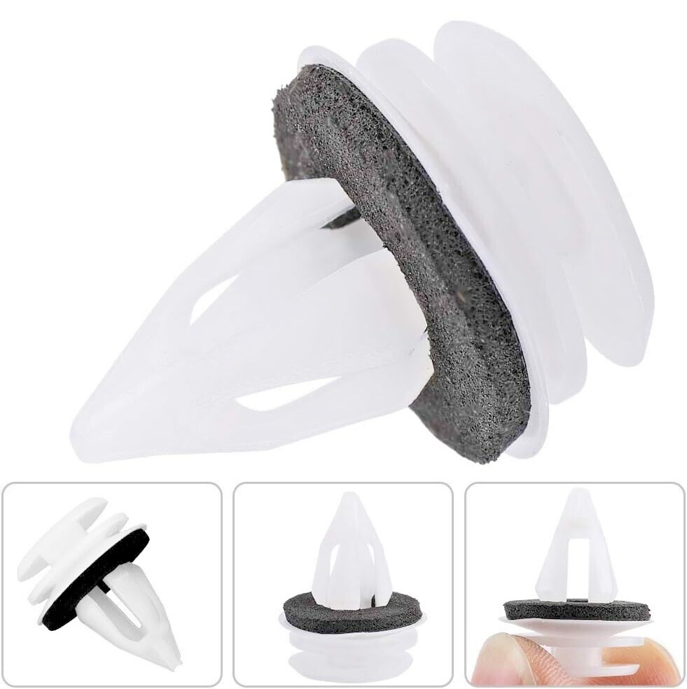 BMW Interior Trim Clips White # 51437001491 Fits Many Models 1998 - 2021 Qty 20.11
