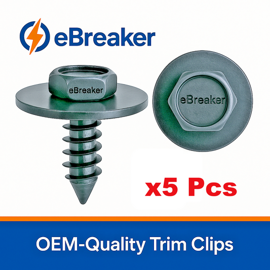 BMW Hex Screw Bolt Captive Washer Fixing of Bodywork and Trim Panels, Pack 5 Pcs0