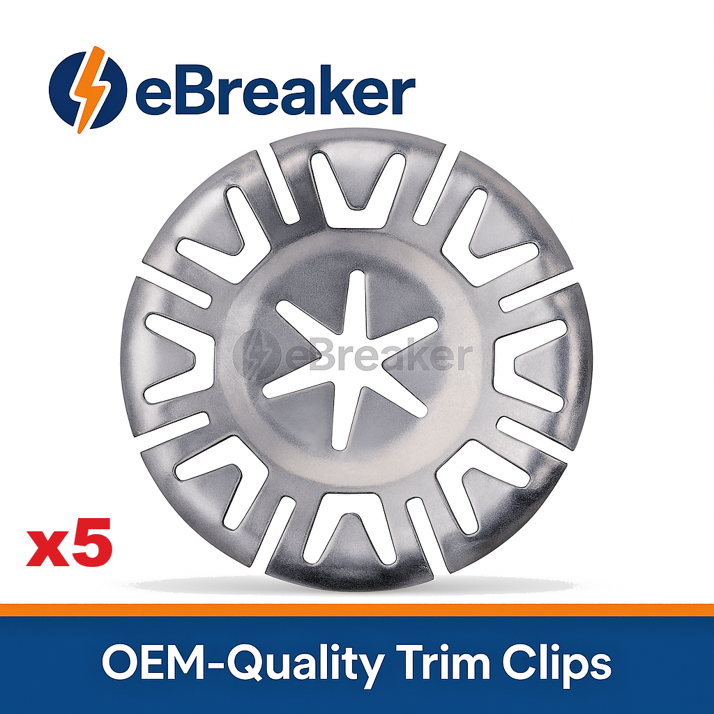 VW Sound Insulation & Under Body Weather Protection Trim Panel Clip Washer - # 50