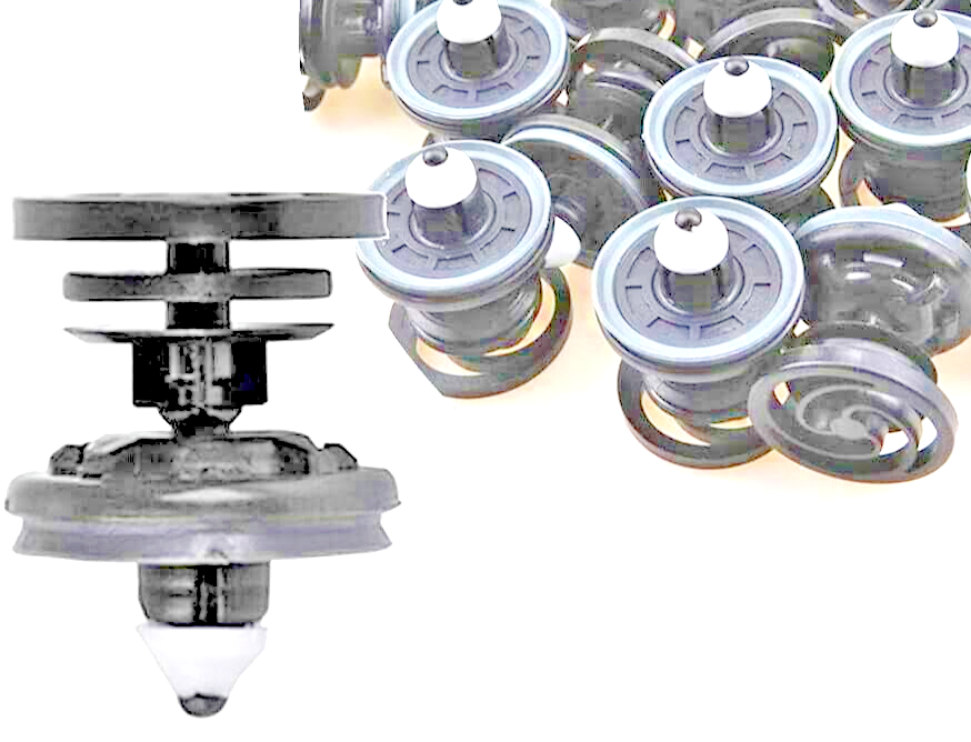 VW Interior Door Card Trim Panel Fastener Clips Sprung Head Transporter Caddy 154