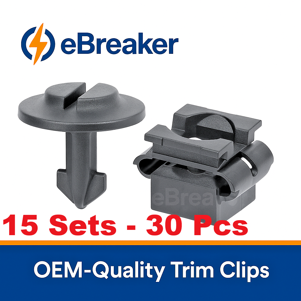 AUDI Splash Guard Under Tray Wheel Arch Liner Fixing Clip and Mount, Pack 15 Set0