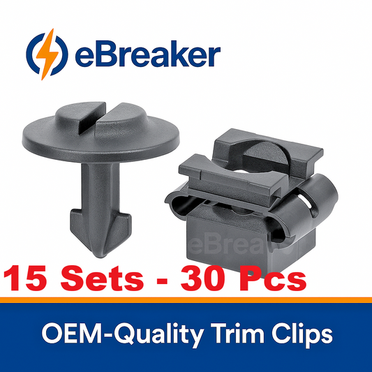 AUDI Splash Guard Under Tray Wheel Arch Liner Fixing Clip and Mount, Pack 15 Set0