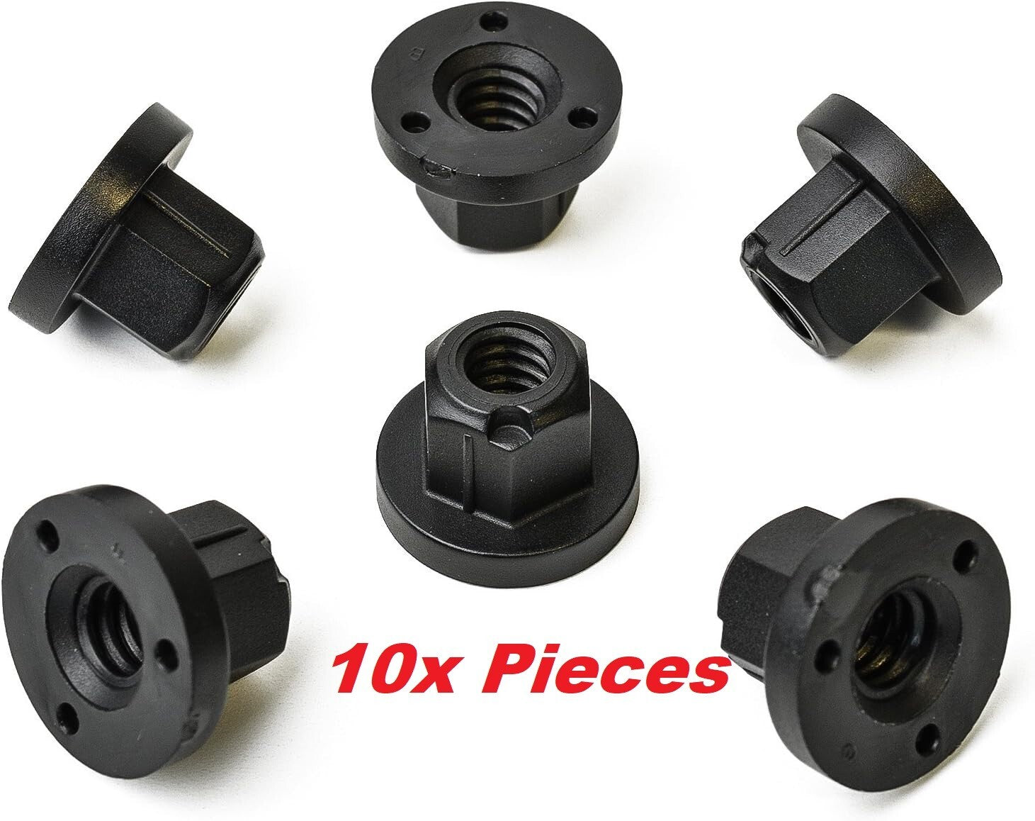 PLASTIC NUT For  VEHICLE TRIM PANELS & BUMPER FIXING PORSCHE N91018901 10PCS VAG0