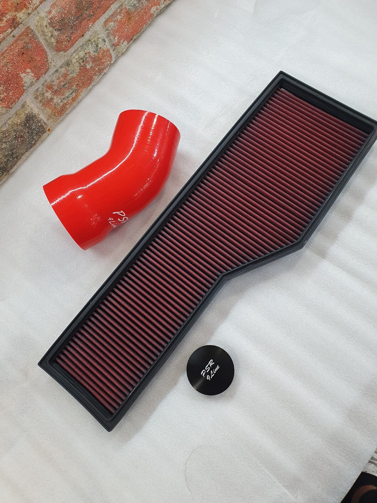 Porsche 997 Performance Induction Upgrade Air Filter & Resonator Box Kit RED16