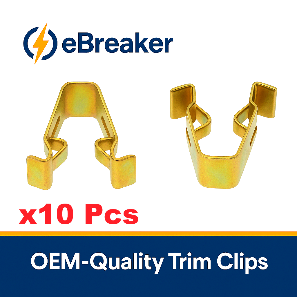 VOLKSWAGEN Interior Door Sill Pillar Trim Consol Panel Metal Clip Fasteners - 100