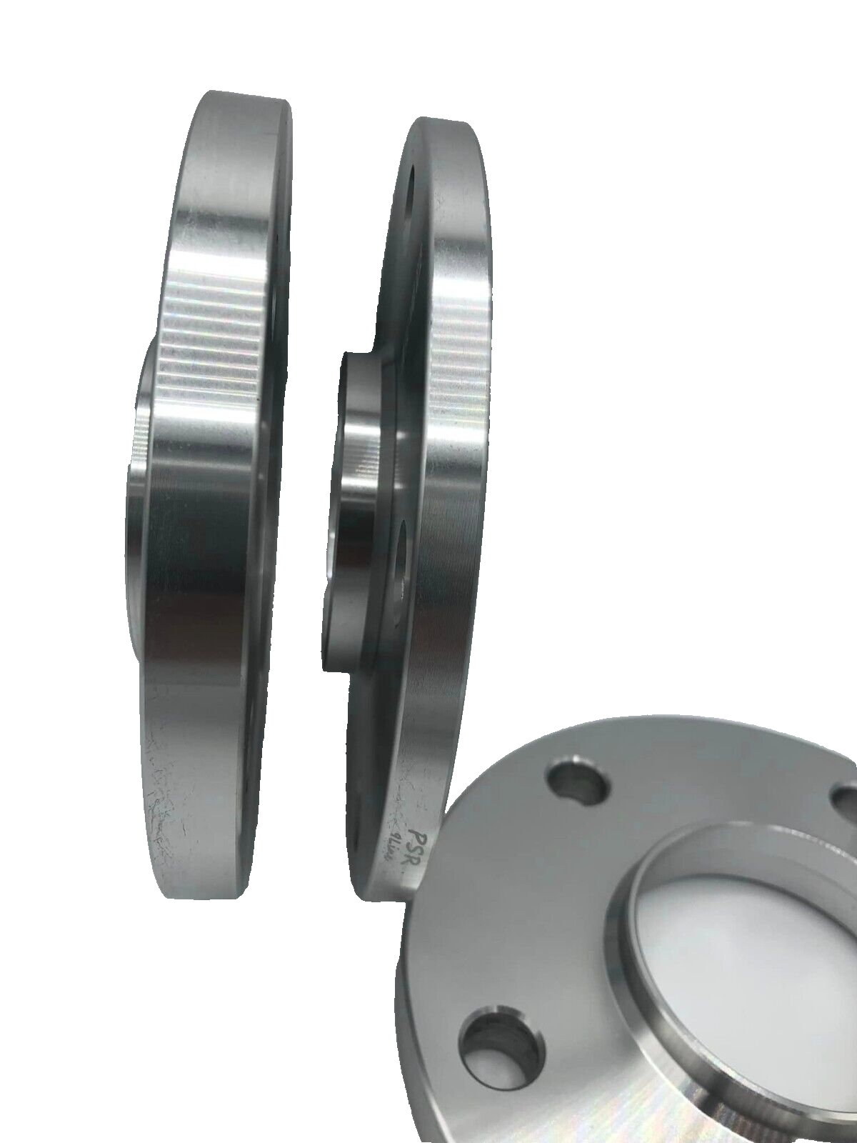 Porsche Wheel Spacers 12mm + Extended OE Bolts Set Of 4 in Silver 5x130 PSR9Line22