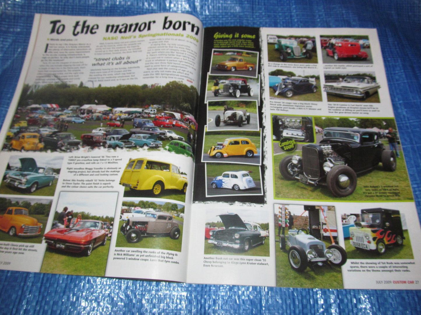 CUSTOM CAR MAGAZINE JULY 2009 /   #bk12