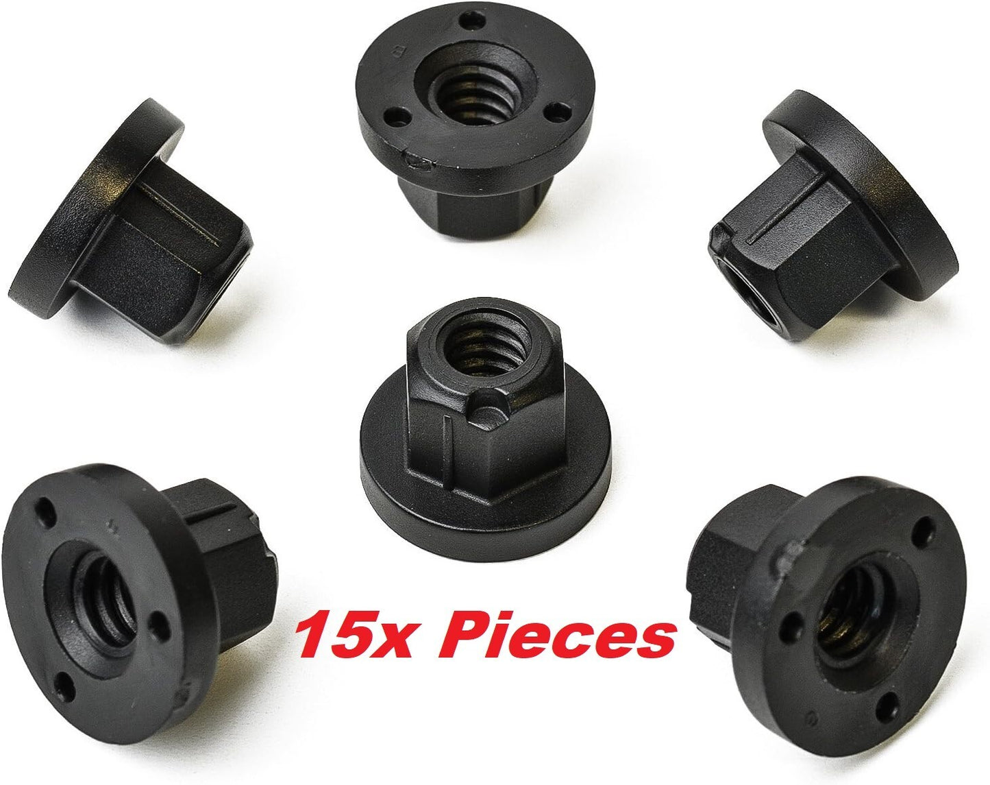 THREADED TRIM & BUMPER FIXING NUT VW AUDI SEAT SKODA PORSCHE N91018901 x15 Qty0
