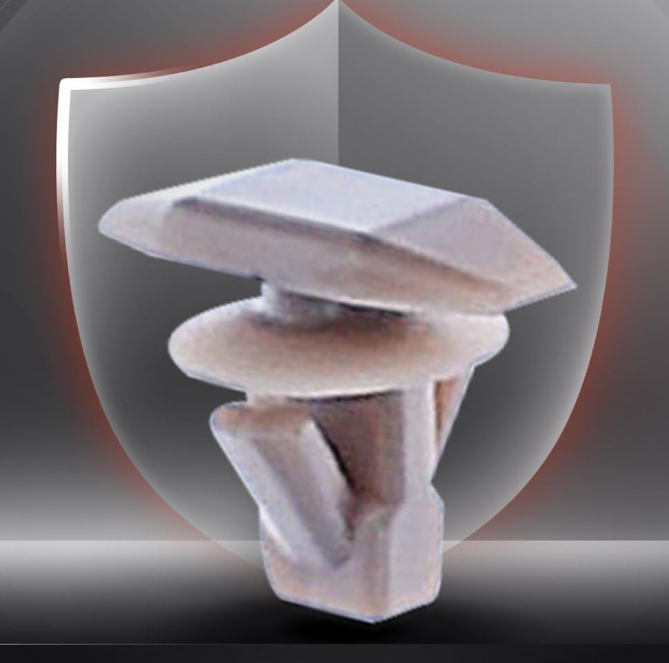 Mitsubishi Weatherstrip Rubber Seal Retaining Trim Clip Brown MU481027 Pack 10pc10