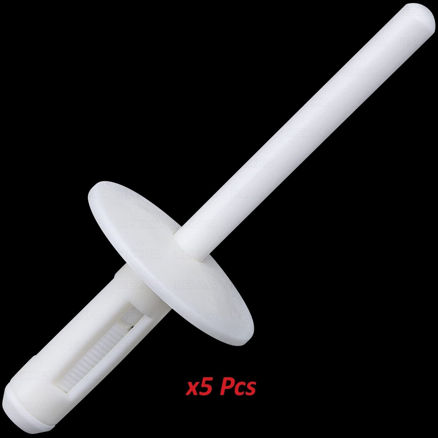 White Wheel Arch Flare & Trim Moulding Rivet Clips for BMW X5 X5M F15 F85 x5 Pcs0