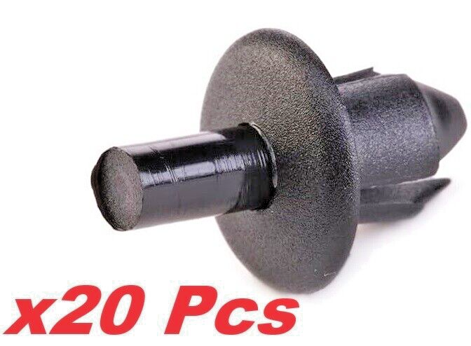 VW Push Fit Trim Rivet for Bumpers Wheel Arch Splashgaurd x20 Pcs Volkswagen0