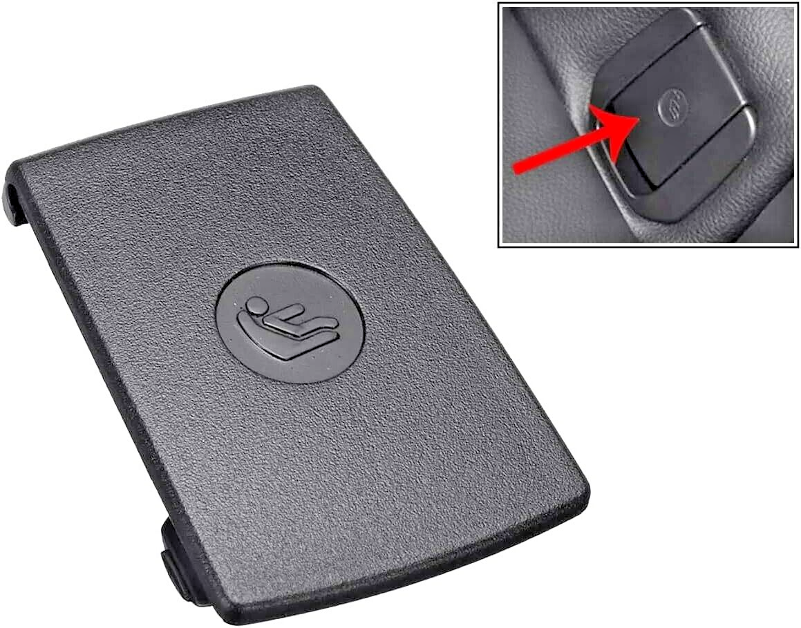BMW Rear Seat ISOFIX Cover Black 17949110 7319686 For 1 2 3 X1 Series10