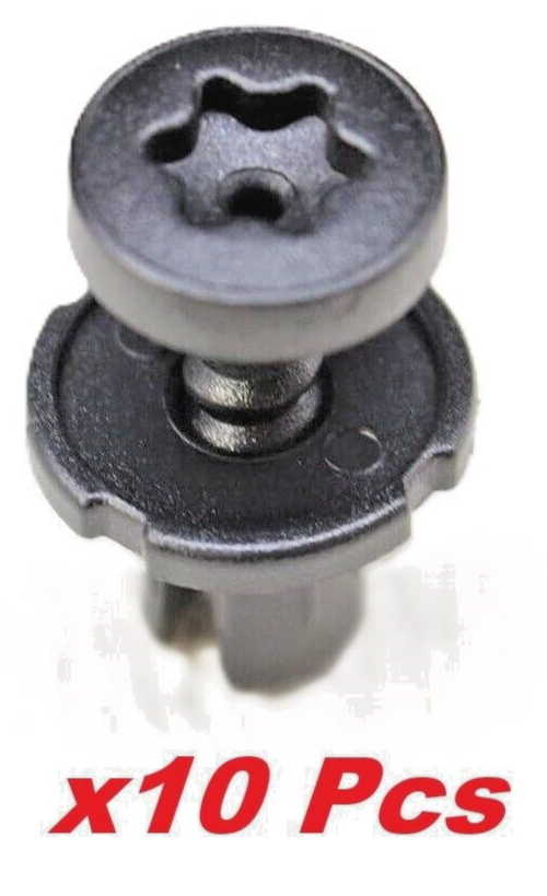 Mercedes Torx Head Plastic Screw Fit Trim Rivet x10 Pcs #A00099166400