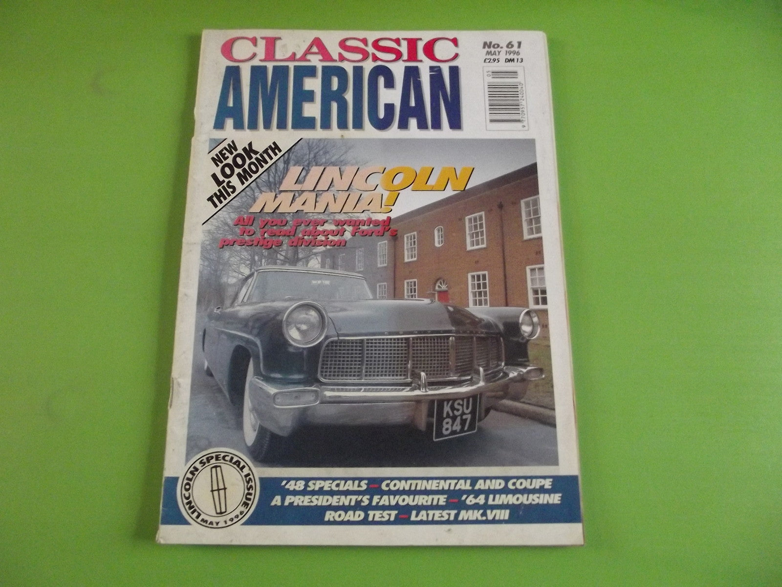 CLASSIC AMERICAN MAGAZINE MAY 1996 #c10