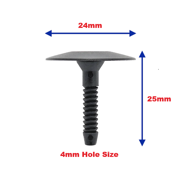 BMW Under Body Splash Guard Weather Shield Side Skirt Pin Screw Clip Pack of- 101