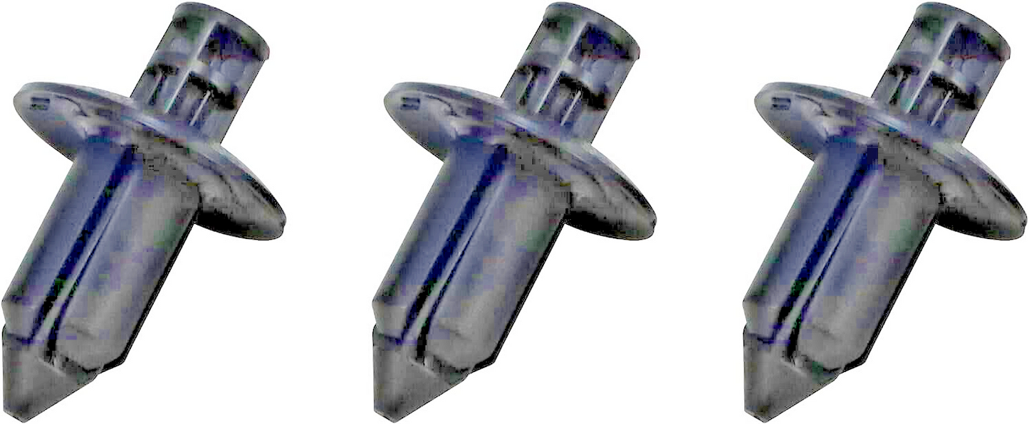 6mm Plastic Rivet Trim Clips x10 Honda Yamaha Suzuki Kawasaki Bike Fairing Panel16