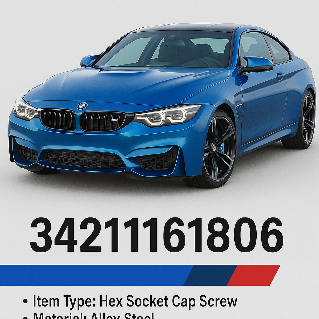 BMW Mounting Screw For Brake Disc Rotor Fits 1 3 5 7 X Series E F G Platforms x121