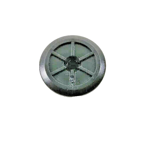 Hex Head Plastic Flanged 10mm Nut x5 pcs Arch Liner, Splash Guard, Underbody6
