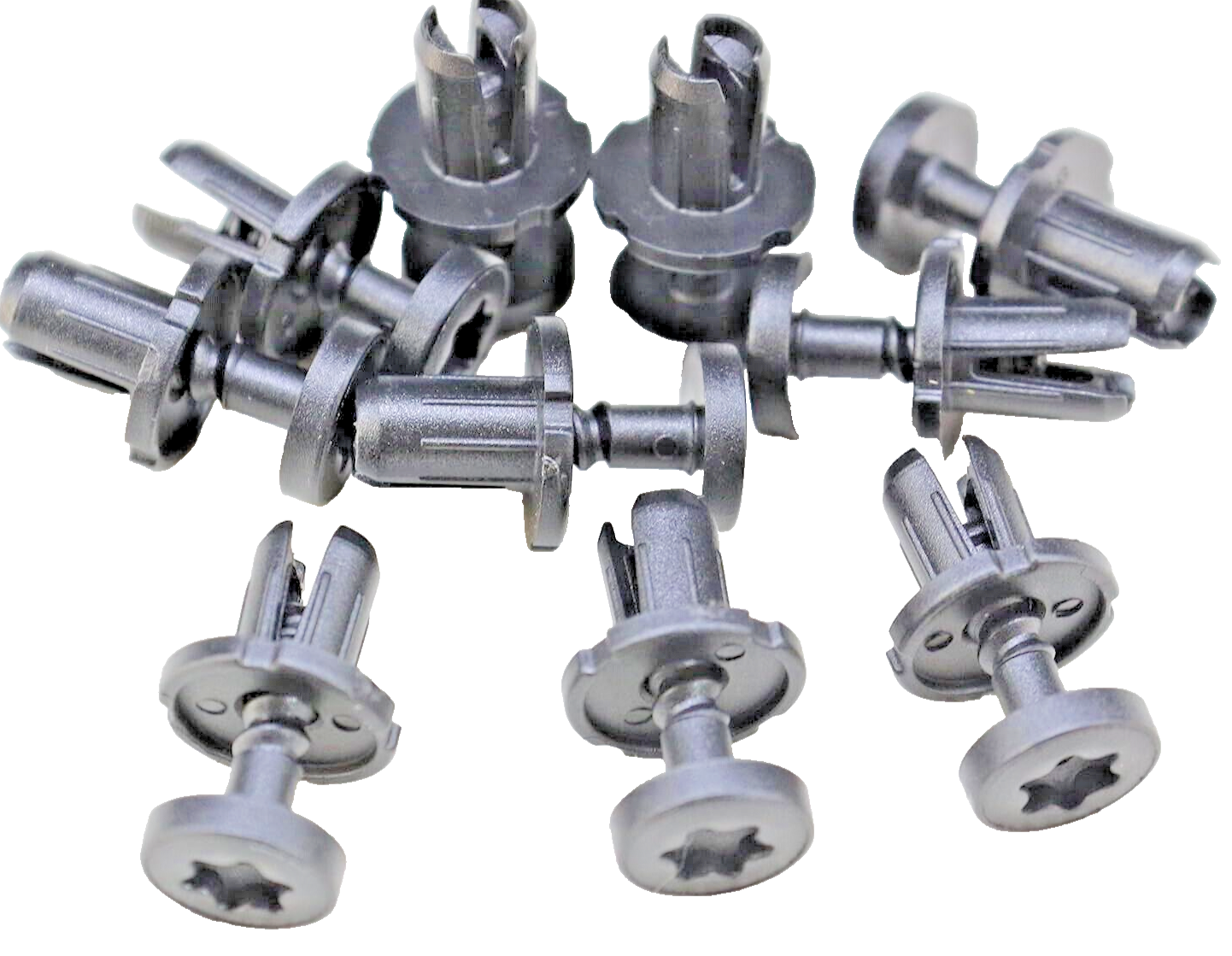 AUDI Torx Head Plastic Screw Fit Trim Rivet x10 Pcs - 7L68683075