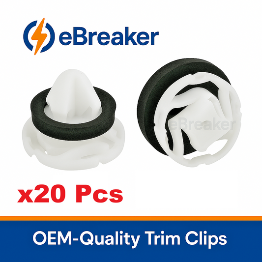 RENAULT Door Card Panel Interior Trim Sprung Head Fastener Clips - Pack of 20 Pc0