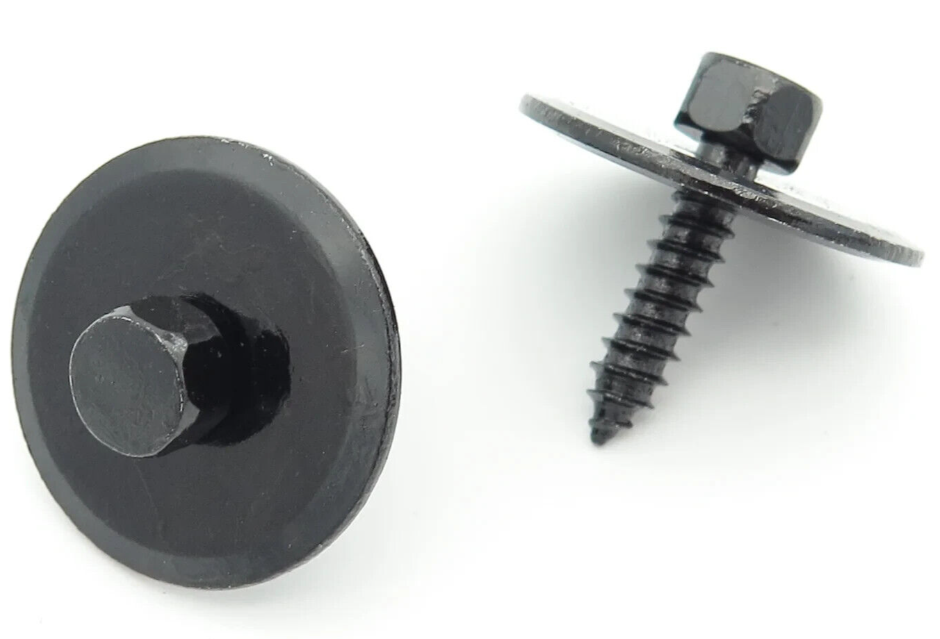 Mercedes Engine Undertray Splash Guard Screws with Large Captive Washer 20x Pack9