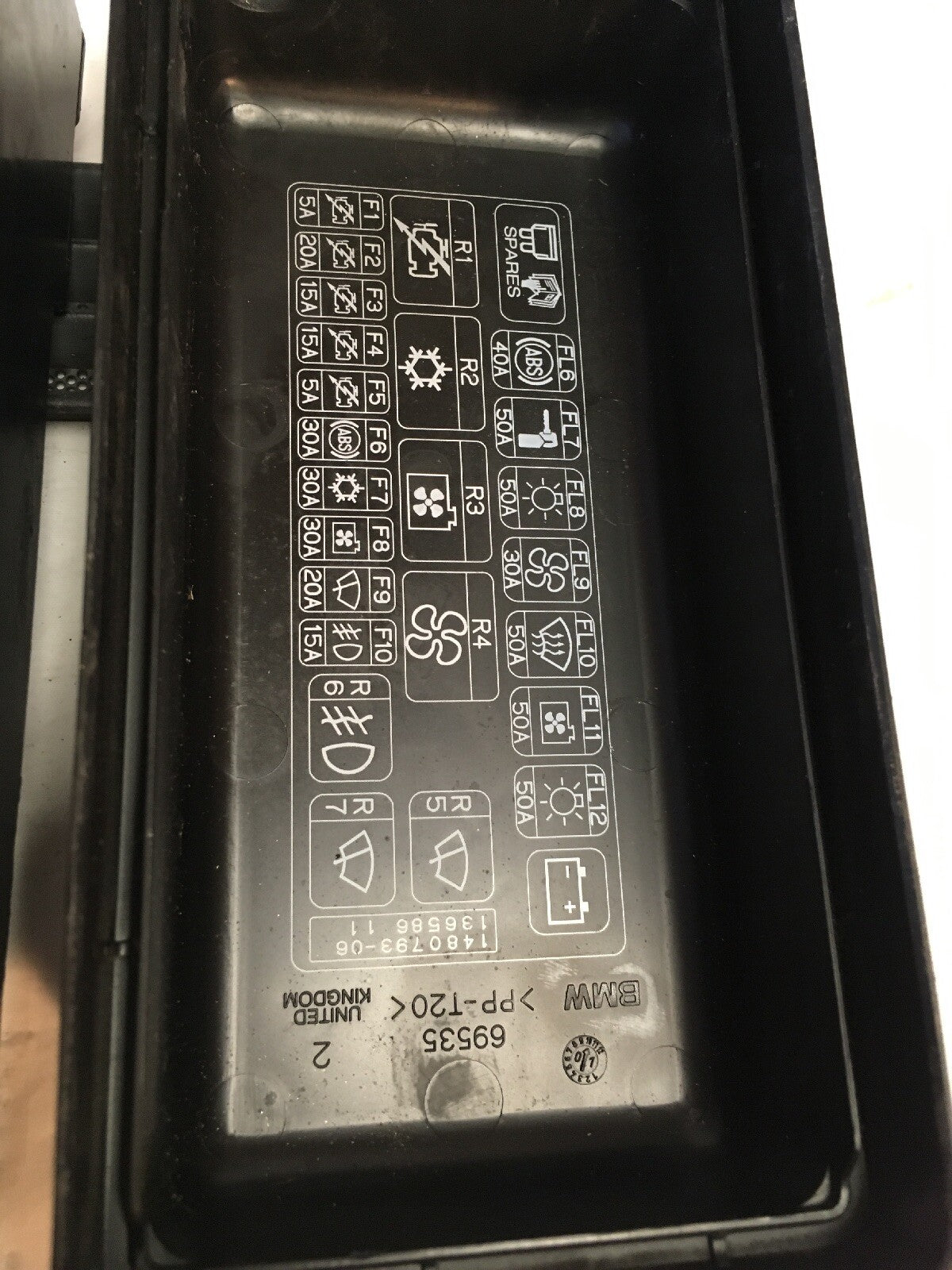 Fuse Box Board Under Bonnet 6906604 From Mini R50 R52 R53 01-062