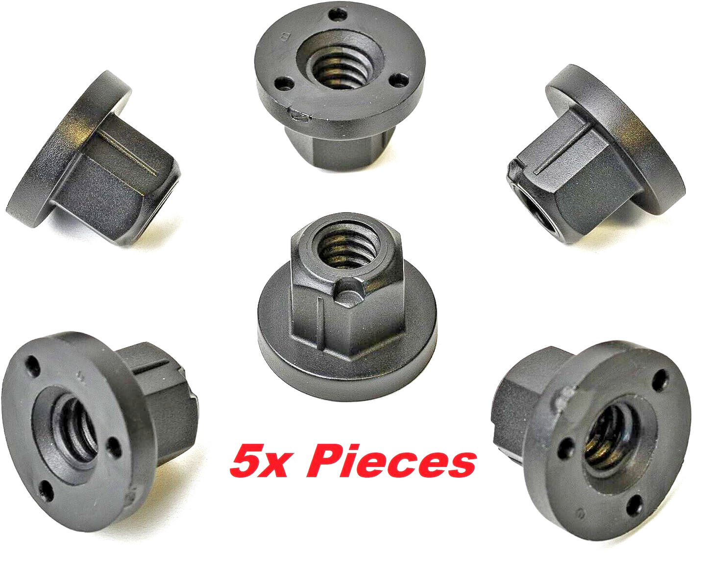 THREADED TRIM & BUMPER FIXING NUT VW AUDI SEAT SKODA PORSCHE x5 Qty OE N910189010
