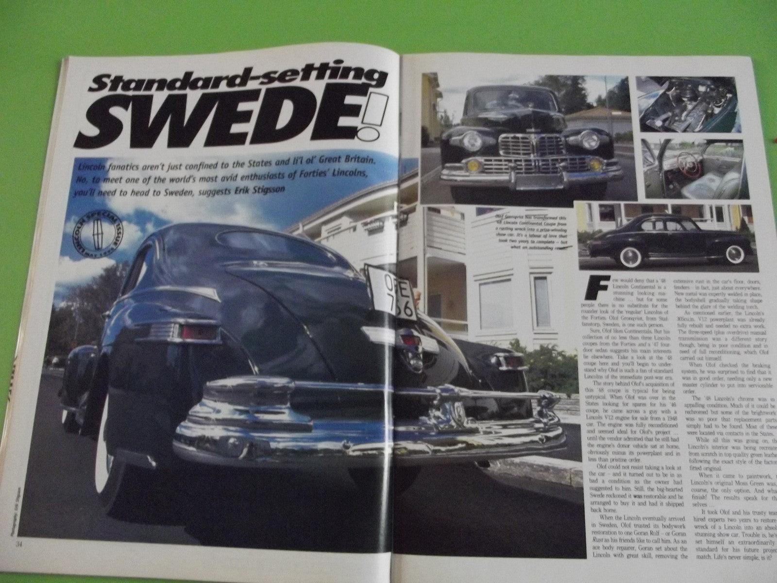 CLASSIC AMERICAN MAGAZINE MAY 1996 #c12