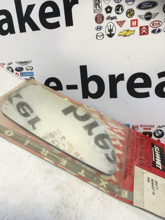 Renault 19 Years 89-96 Right Side Replacement Door Wing Mirror glass0