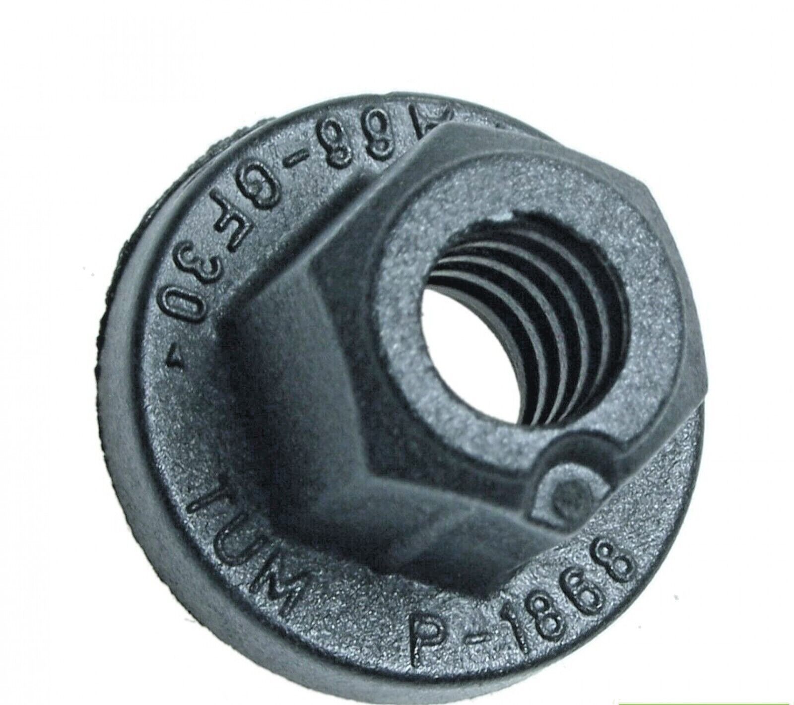 Bumper & Body Trim Fixing Threaded Lock Nut Audi Skoda Plastic N91018901 x10 Pcs6